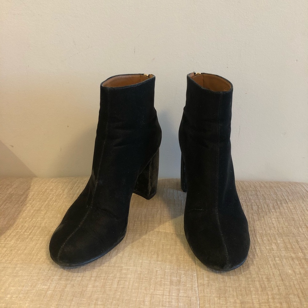 Stella McCartney Velvet Booties